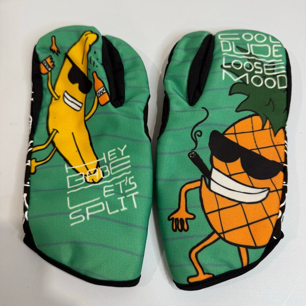 Rome SDS Snowboard Mittens Spring Winter Lightweight Park Gloves Green Size L